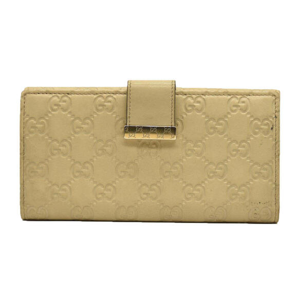 Gucci  Guccissima Margaux Calfskin Icon Bar Continental Flap - Picture 1 of 15